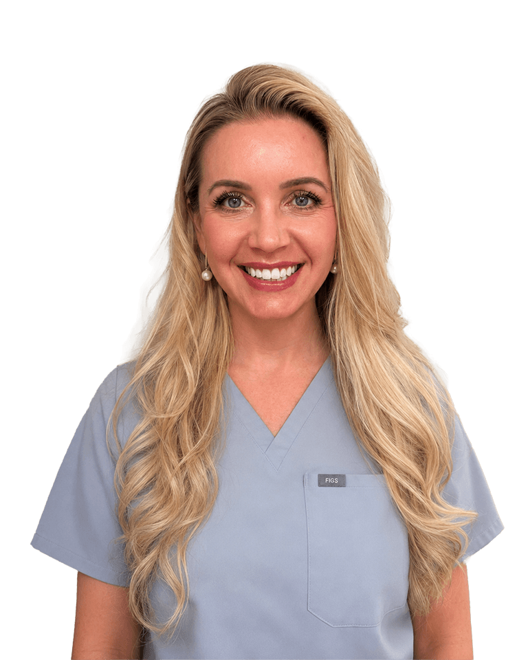 Dr. Kelli Blank, D.M.D., is an associate dentist at 30 Minutes Dental Clinic